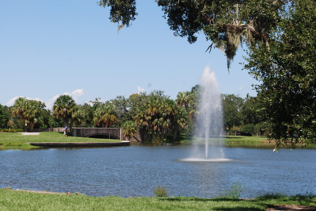 Lake/Fountain at City Park